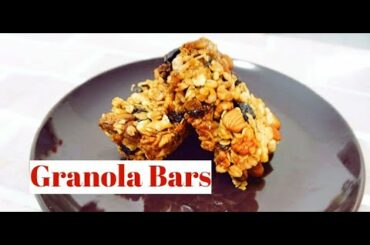 Granola Bars | Healthy Snack recipe by Priyanka Rattawa