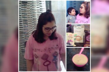 Healthy breakfast recipe for babies|| Oats and Prunes Porridge|| Morning Vlog|| Indian mom in Dubai|