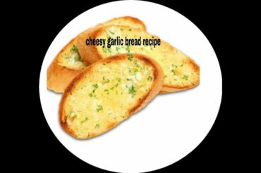 Garlic bread recipe|eggless garlic bread| dominos style garlic bread| cheesy garlic bread recipe