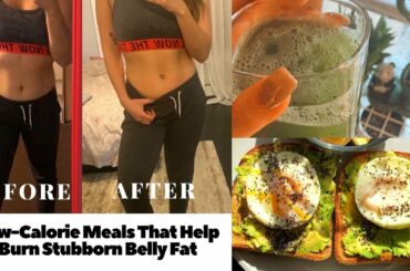 Low-Calorie Meals That Burn Stubborn Belly Fat | What I Eat In A Day (realistic)