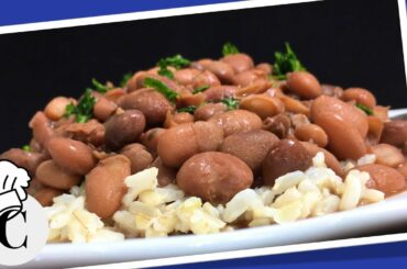 How to Make Crockpot Pinto Beans! An Easy, Healthy Recipe!