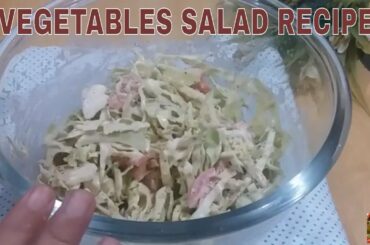 Simple recipe by Chef Shaheena | vegetables salad recipe by Chef Shaheena in hindi