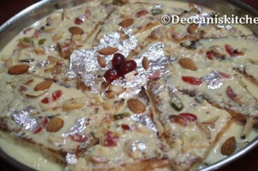 Shahi Tukda Recipe ||Hyderabad ka Famous Shahi Tukda |Bread Dessert|Quick Dessert