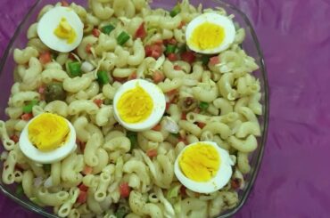 Macaroni Salad | Healthy Salad | Simple Salad by Rania Hassan