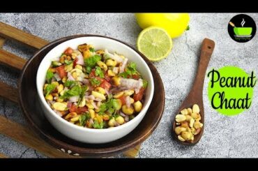 Peanut Chaat Recipe No Fire | Peanut Salad | Cooking Without Fire  | No Cook Hostel Recipes