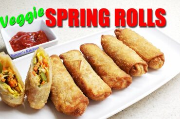 Vegetable Spring Rolls Recipe in English
