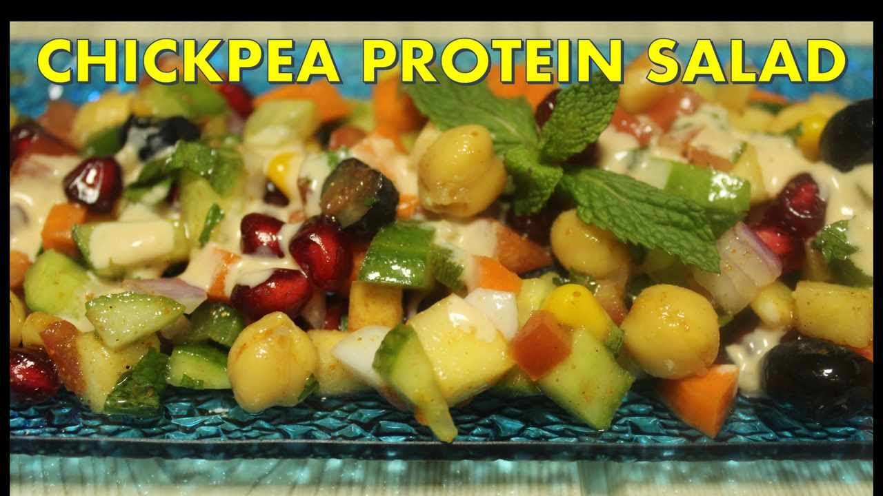 Easy Chickpea Salad Recipe | Healthy Protein Salad Recipe #Salad Easy Chickpea Salad Recipe | Healthy Protein Salad Recipe #Salad