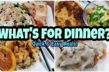 What's For Dinner? Real Life Meal Ideas | Budget Friendly Dinners