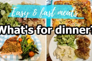WHAT’S FOR DINNER | EASY & FAST HEALTHY LOW CARB OPTIONS | KETO | IN WITH JEN