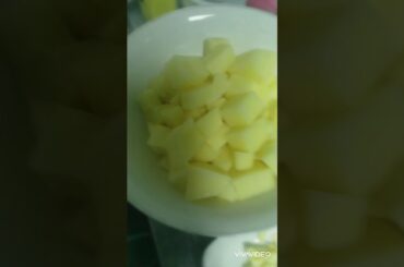 POTATO AND TOMATO SLICE FOR DINNER HEALTHY FOOD