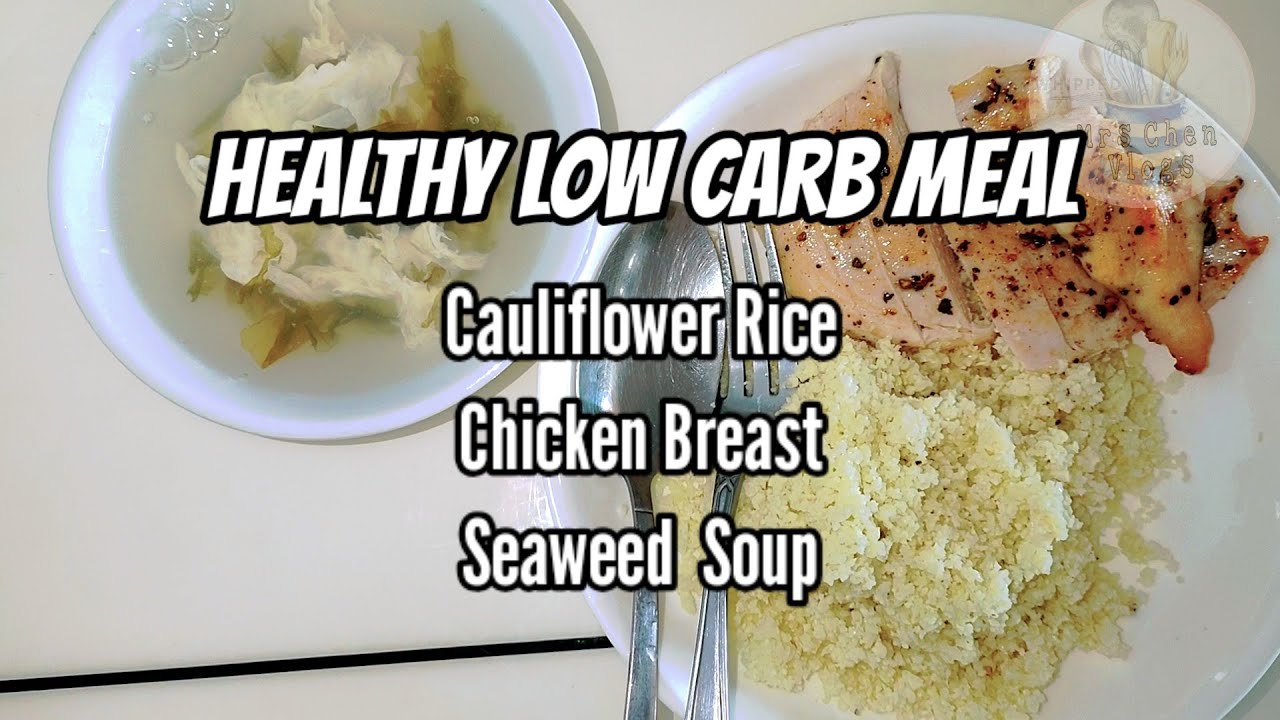 HEALTHY LOW CARB MEAL | Mrs Chen Vlogs HEALTHY LOW CARB MEAL | Mrs Chen Vlogs