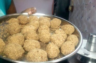 Vlog //  Weight loss recipe // flax seed recipe //  నువ్వుల లడ్డు recipe// Healthy Recipe.