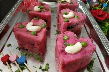 Upma | Beetroot Upma | Valentines Day Special | Quick and Healthy Breakfast recipe