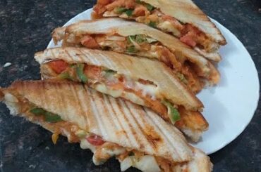 Veg Mayonnise Sandwich - Recipe | बच्चों का मनपसंद सैंडविच - मेयोनेज़ सैंडविच |