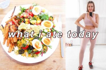 WHAT I ATE TODAY! | easy & healthy food ideas // plant based recipes | Renske Klijn