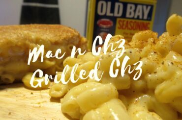 Old Bay Mac and Cheese Grilled Cheese