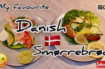 My favourite Danish Smørrebrød (Sandwich) - Nordic food - Denmark 🇩🇰💂🏻‍♀️🍴👌🏼😋