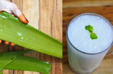 Healthy Aloe vera Drink | Aloe vera Recipe | Big Foodie