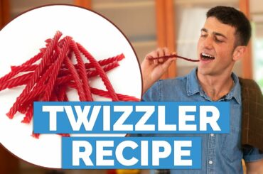 Candy Recipe | Healthy Twizzlers in Dehydrator 🌱