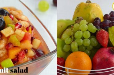 Easy, Healthy, Delicious Fruit Salad / Fruit Chaat Recipe for kids by Tiffin Box |Fruit cocktail