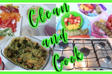 CLEAN AND COOK WITH ME | KIDS HEALTHY BREAKFAST | HEALTHY LUNCH AND DINNER | ENJOYING FAMILY TIME