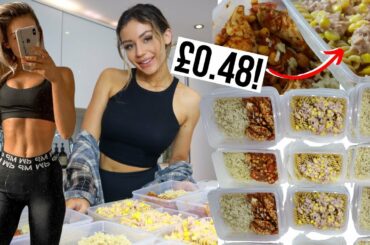 Healthy & Easy Meal Prep on a Budget DINNER EDITION under £20 **weight loss**