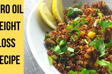 QUINOA KICHADI || ZERO OIL WEIGHT LOSS RECIPE || Tasty recipe with Quinoa || Easy to make ||
