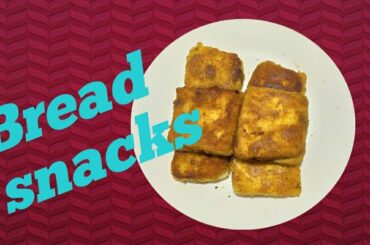 An easy snack with bread (ബ്രഡ് കൊണ്ട് എളുപ്പത്തിൽ ഒരു ലഘു ഭക്ഷണം)