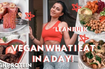 WHAT I EAT - 120g (+) Vegan Protein - High protein Meal Ideas! Macros included!