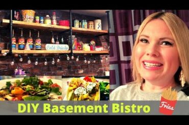 #4 - DIY Basement Bistro & Mango Slaw Fish Tacos!