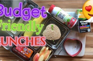 Budget friendly lunch ideas #BACKTOSCHOOL #LUNCHIDEAS