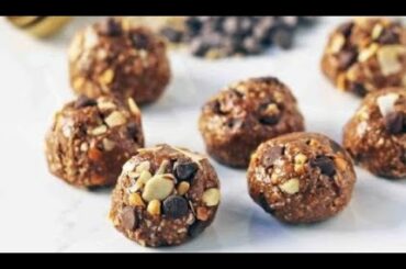No Bake Protein Bites | Yummy Healthy Snacks | 3 Ways To Make This Recipe