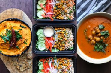 WORK AND SCHOOL WEEK MEAL PREP!!! HEALTHY AND WHOLESOME RECIPES