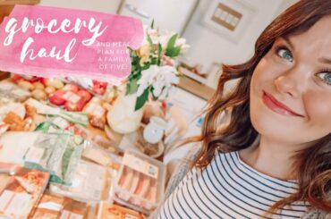 GROCERY HAUL & MEAL PLAN - FAMILY MEAL IDEAS - TESCO GROCERY HAUL FEB 2020