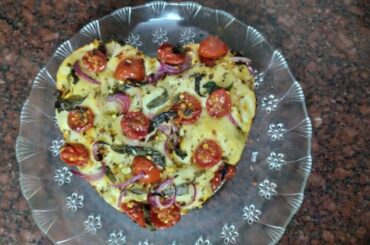 Focaccia Bread, valentine bread, heart bread