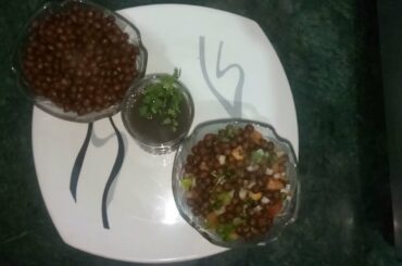Healthy Breakfast with Chatpata Black Chana Recipe