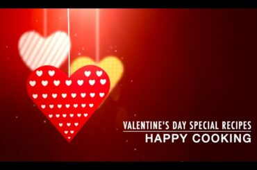 VALENTINES DAY RECIPES/HEART HEALTHY VEGETARIAN BREAKFAST/CHOCOLATE CAKE CUSTARD STRAWBERRY DESSERT