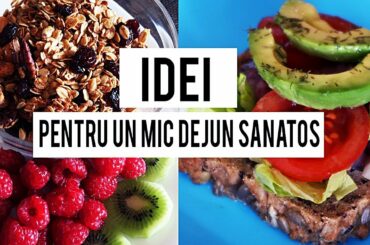 IDEI PENTRU UN MIC DEJUN SANATOS / EASY HEALTHY BREAKFAST IDEAS [HD]