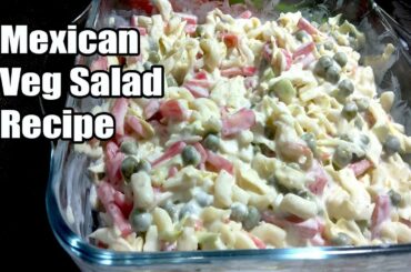 Mexican veg salad Recipe | tasty veg salad | how to make Mexican veg salad