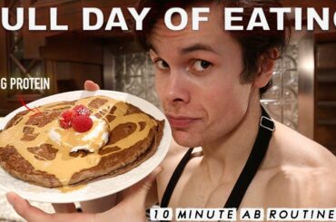 What I Eat In A Day On A Cut | 2400 CALORIES + AB WORKOUT