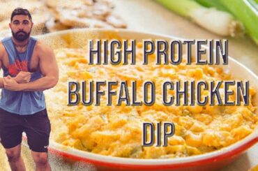 High-Protein Buffalo Chicken Dip