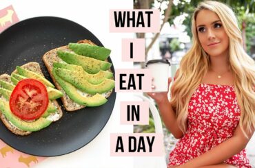 What I eat in a day - healthy & easy meals