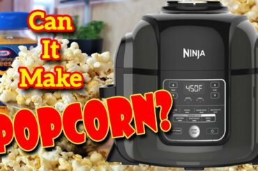 Kettle Corn Popcorn using the Ninja Foodi Pressure Cooker Air Fryer