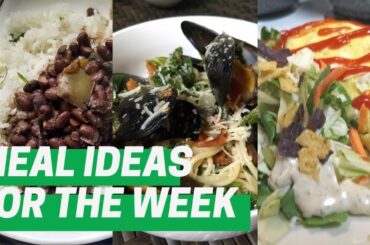 Meal Ideas for the Week │ Food Diaries