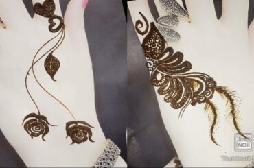 Very beautiful stylish henna designing very easy