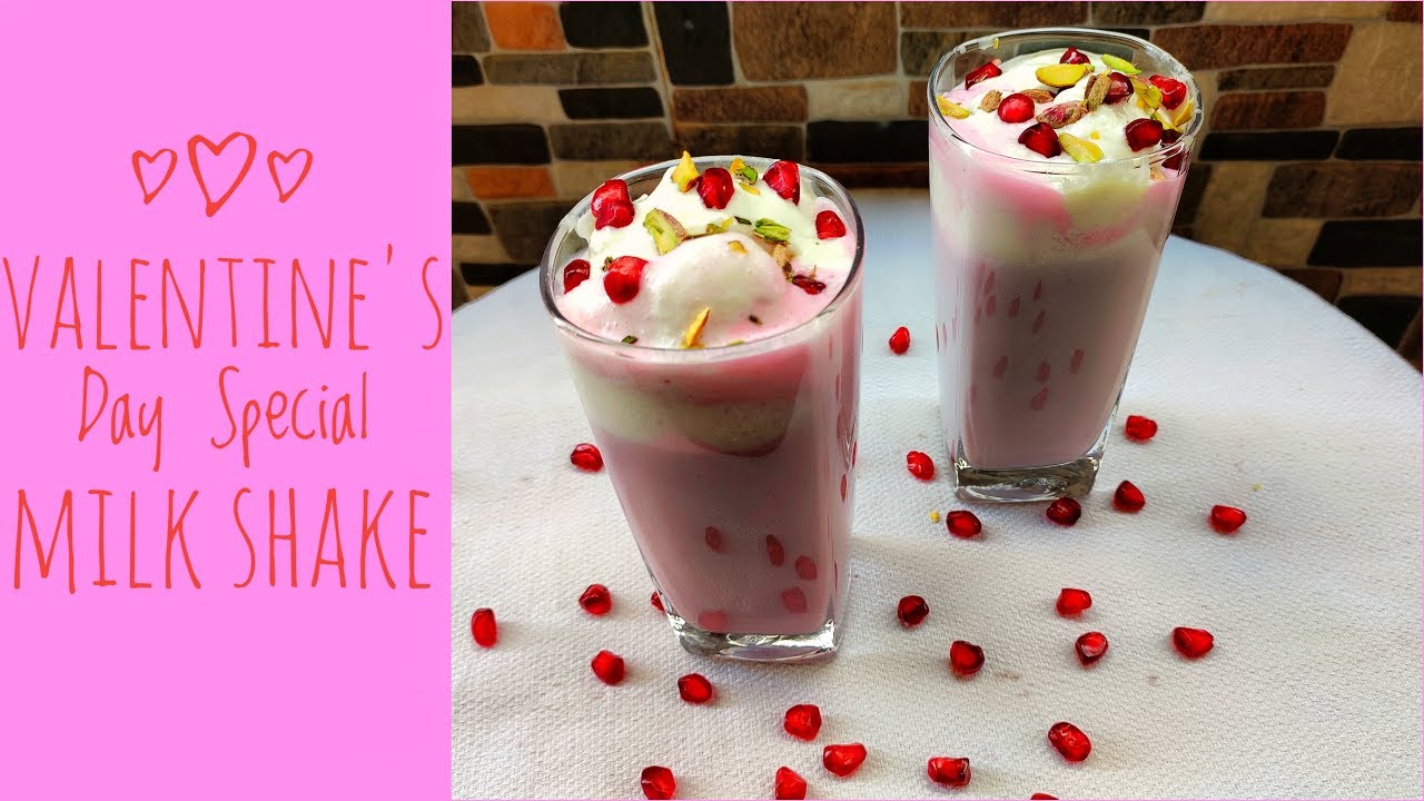 Valentine's Day Special | Pomegranate Milk Shake | Fireless Cooking Recipe |Cooking with out Fire| Valentine's Day Special | Pomegranate Milk Shake | Fireless Cooking Recipe |Cooking with out Fire|