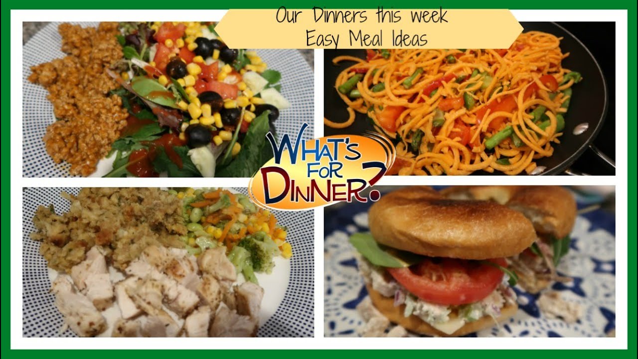 Our Dinners this week | Easy Meal Ideas to Cook at Home Our Dinners this week | Easy Meal Ideas to Cook at Home