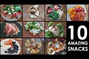 10 AMAZING SNACKS in HD