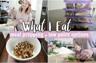 WHAT I EAT IN A DAY 2020 |  WW BLUE PLAN | MEAL PREP WITH ME