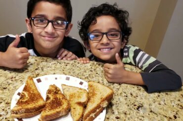 Cooking fun With Little Chef's !!Two Healthy and simple Snack / breakfast item!!! Even kids can cook